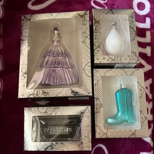 Taylor Swift Christmas Ornaments.